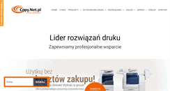 Desktop Screenshot of copy.net.pl