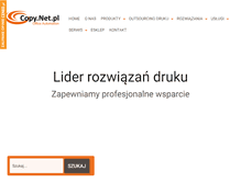 Tablet Screenshot of copy.net.pl