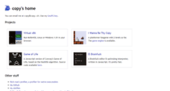 Desktop Screenshot of copy.sh